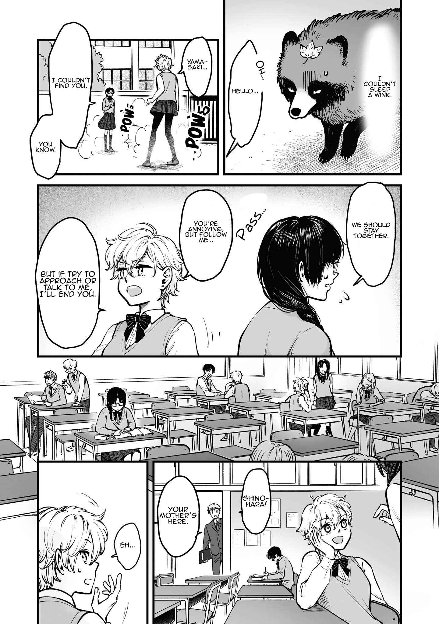 Page 6 Chapter 9.1 Omae, Tanuki ni Naranee ka?