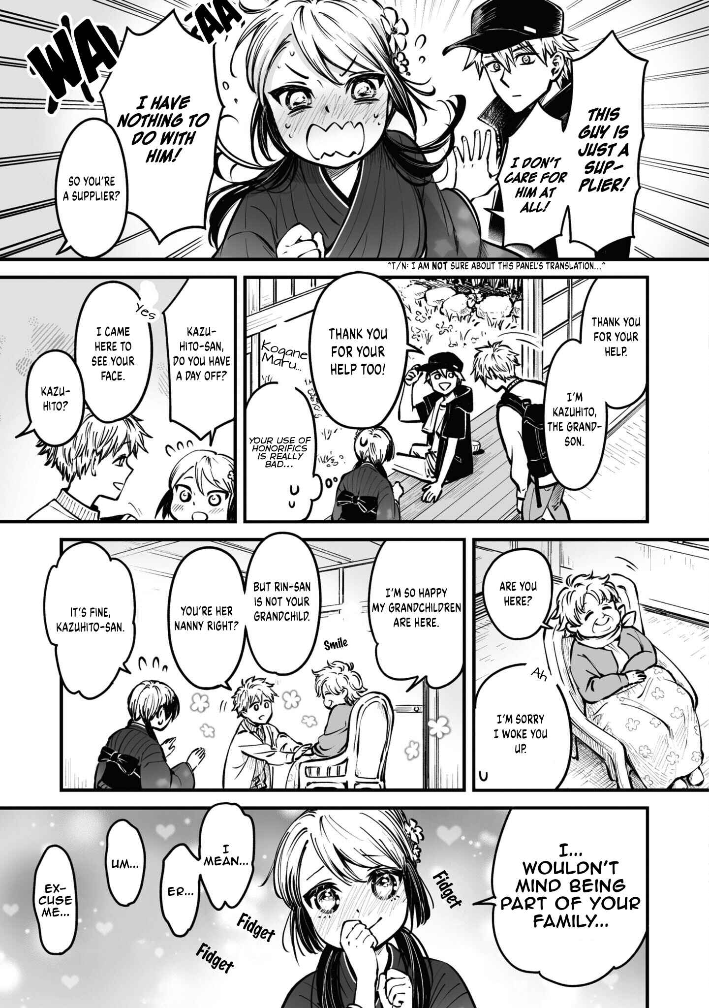 Page 8 Chapter 12 Omae, Tanuki ni Naranee ka?