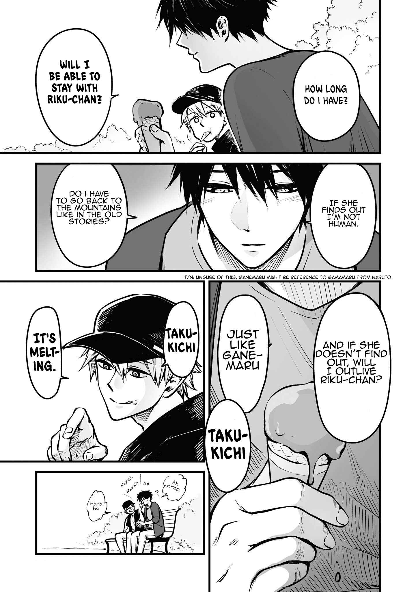 Page 6 Chapter 8 Omae, Tanuki ni Naranee ka?