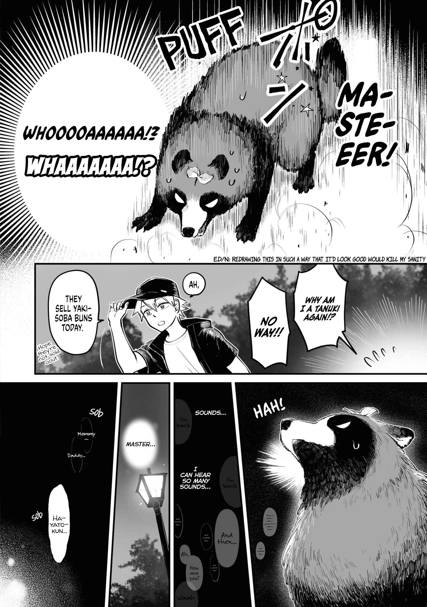 Page 4 Chapter 19 Omae, Tanuki ni Naranee ka?