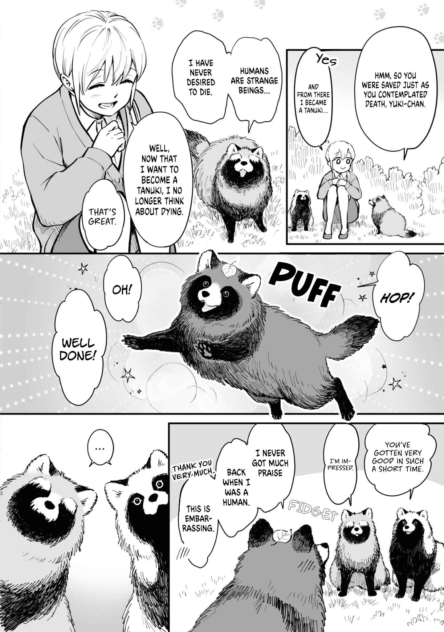 Page 1 Chapter 18.5 Omae, Tanuki ni Naranee ka?
