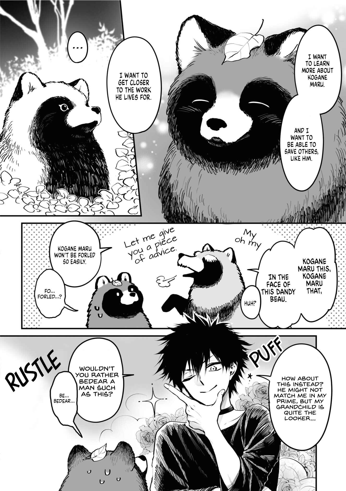 Page 4 Chapter 18 Omae, Tanuki ni Naranee ka?