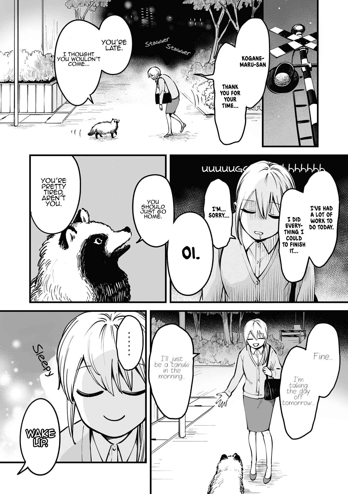 Page 3 Chapter 10.1 Omae, Tanuki ni Naranee ka?