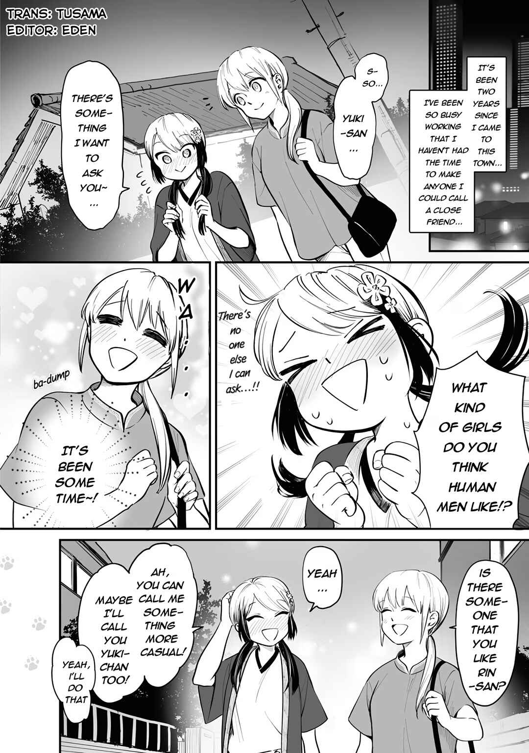 Page 1 Chapter 21.5 Omae, Tanuki ni Naranee ka?