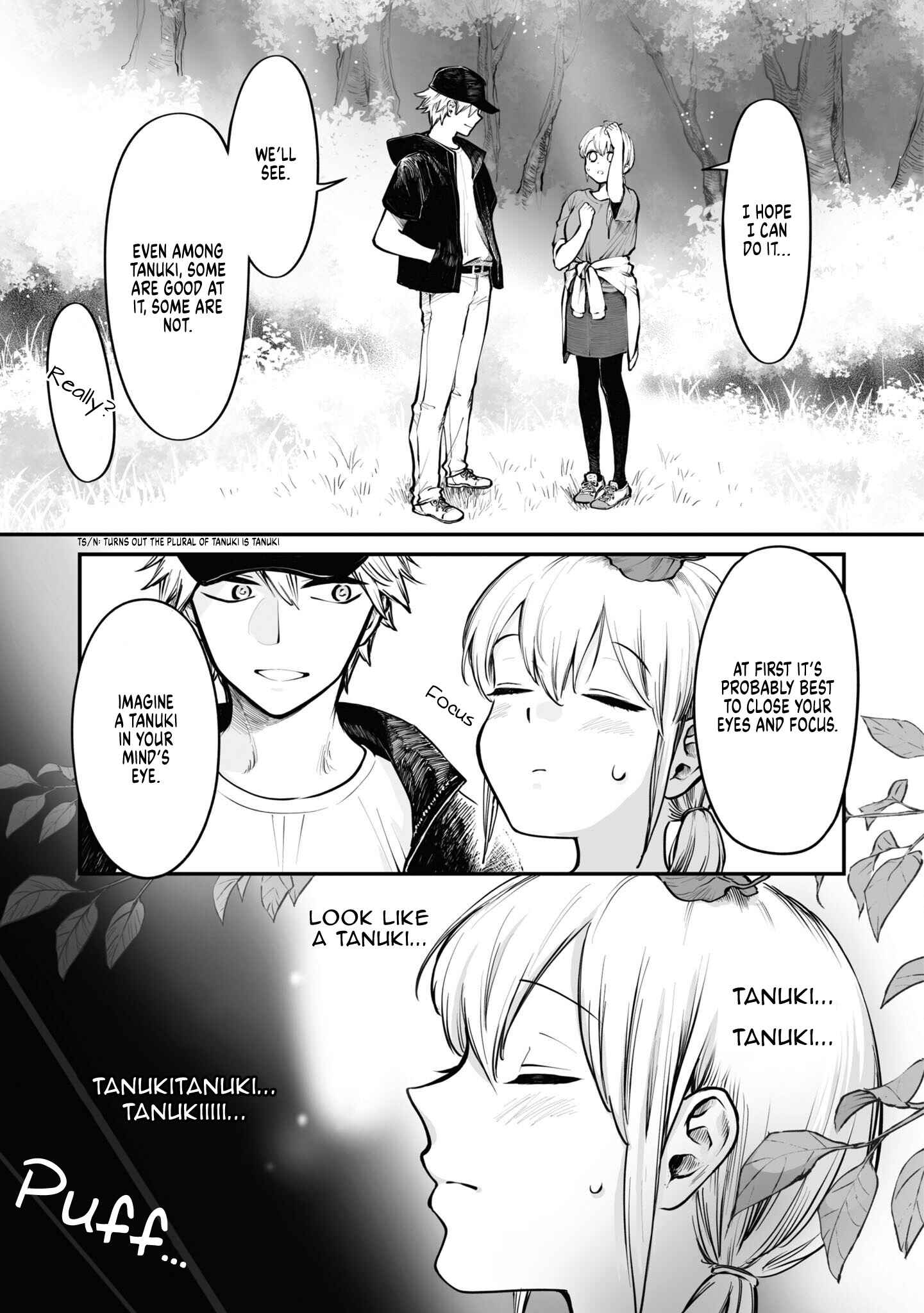 Page 4 Chapter 14 Omae, Tanuki ni Naranee ka?