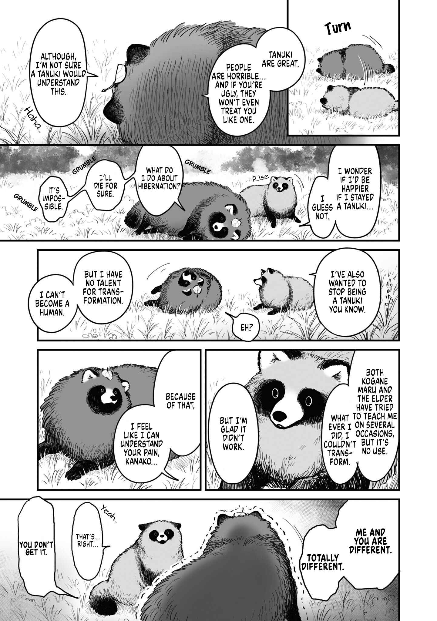 Page 6 Chapter 15 Omae, Tanuki ni Naranee ka?