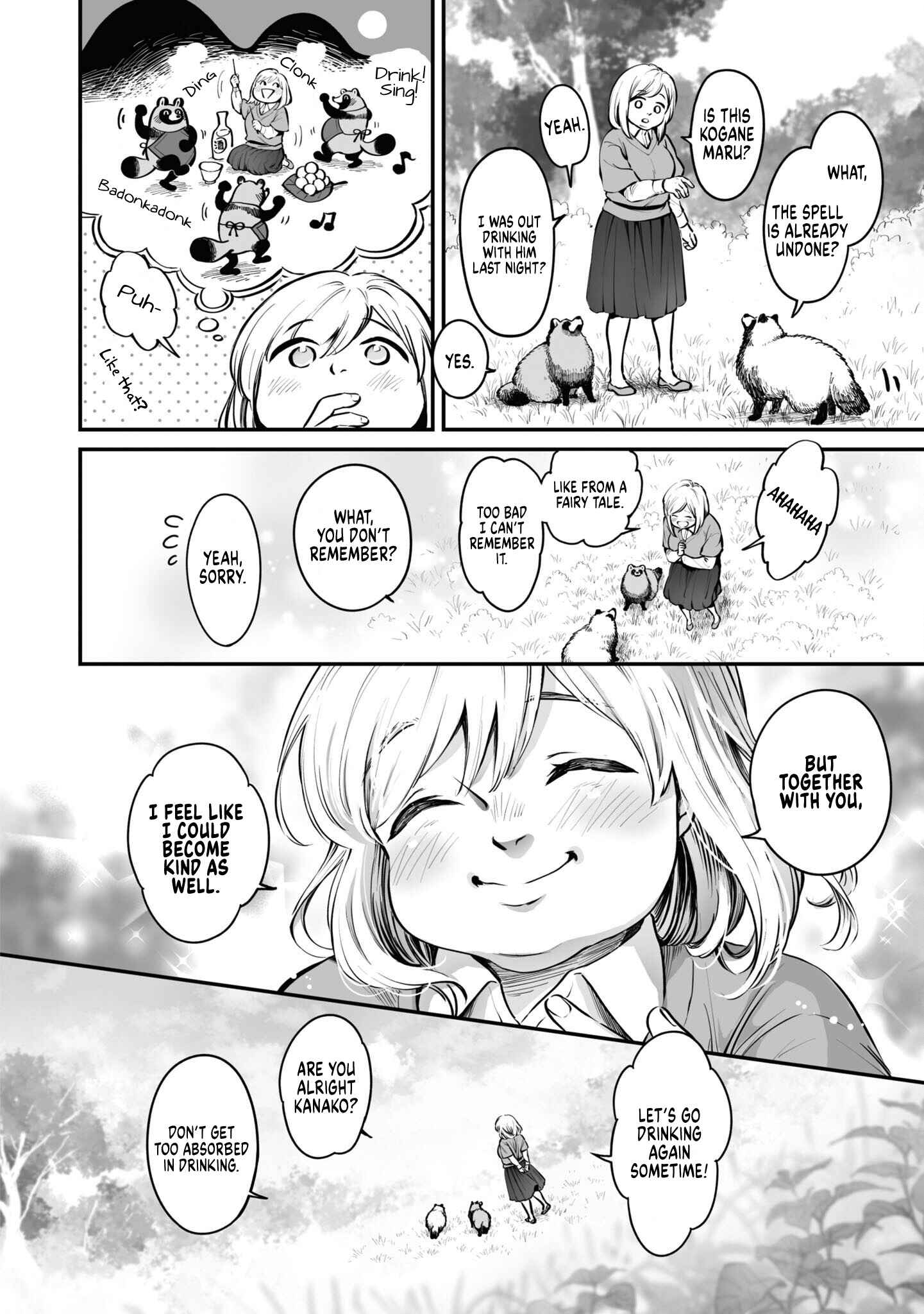 Page 9 Chapter 15 Omae, Tanuki ni Naranee ka?