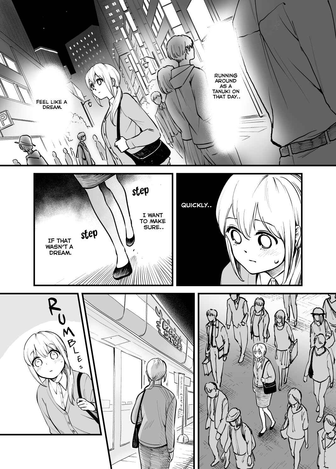 Page 1 Chapter 3 Omae, Tanuki ni Naranee ka?
