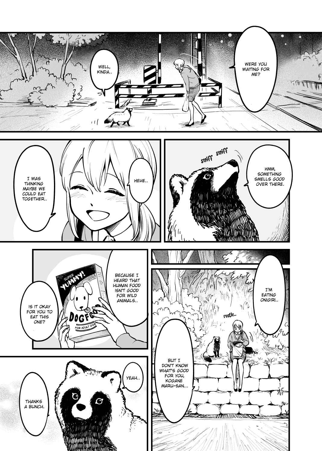 Page 3 Chapter 3 Omae, Tanuki ni Naranee ka?