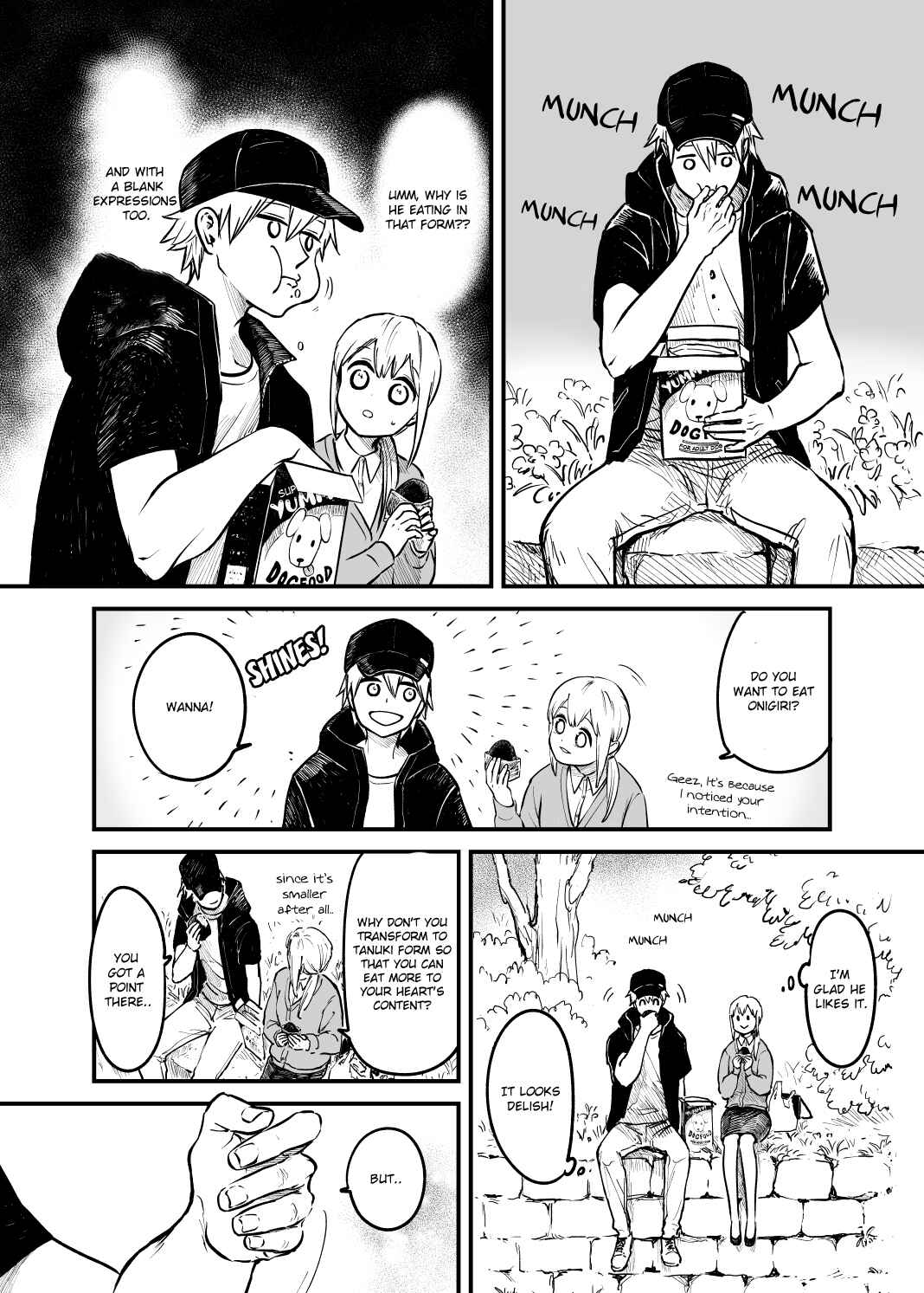 Page 4 Chapter 3 Omae, Tanuki ni Naranee ka?