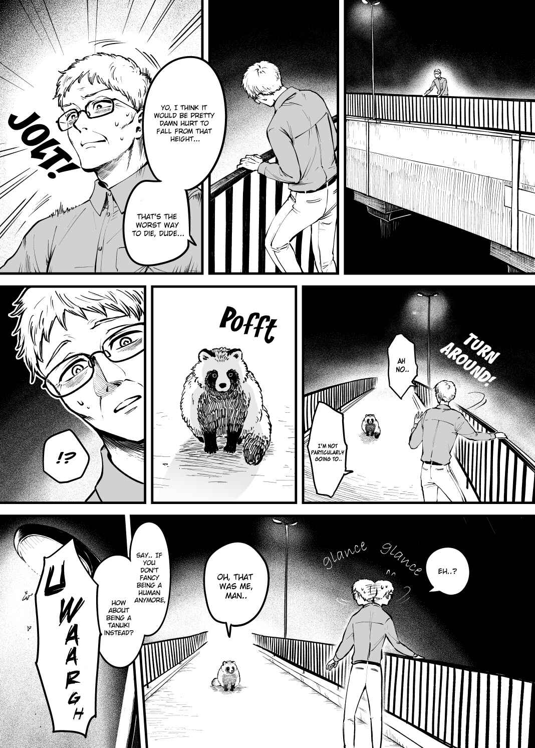 Page 1 Chapter 2 Omae, Tanuki ni Naranee ka?