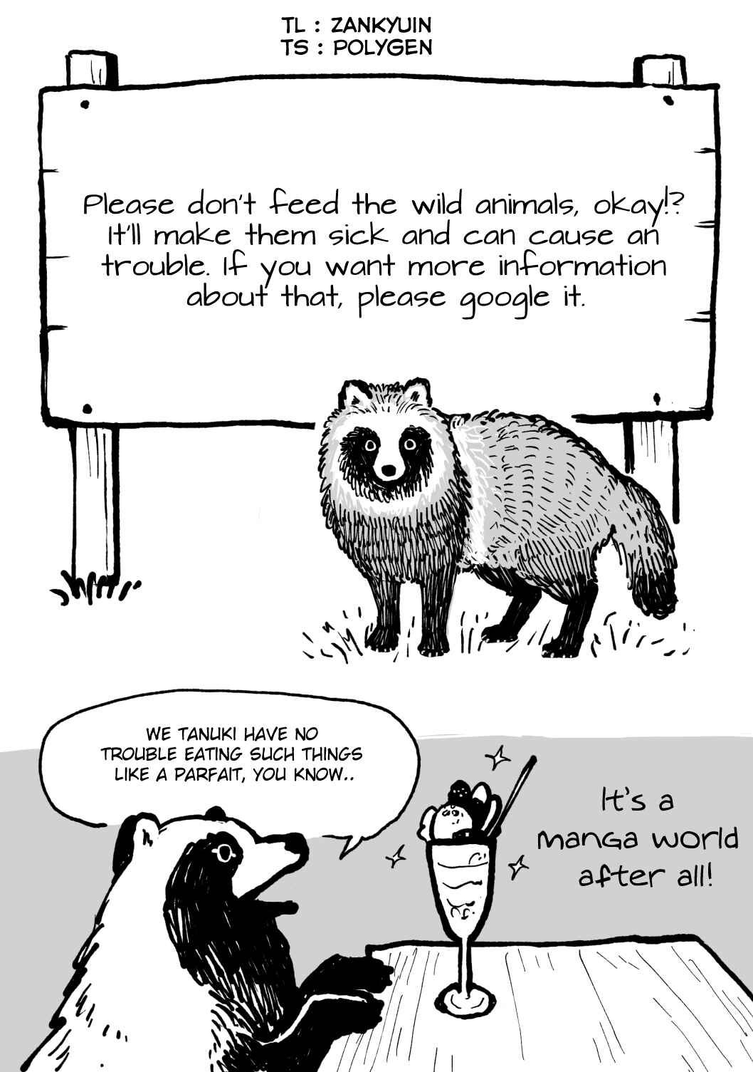 Page 9 Chapter 2 Omae, Tanuki ni Naranee ka?