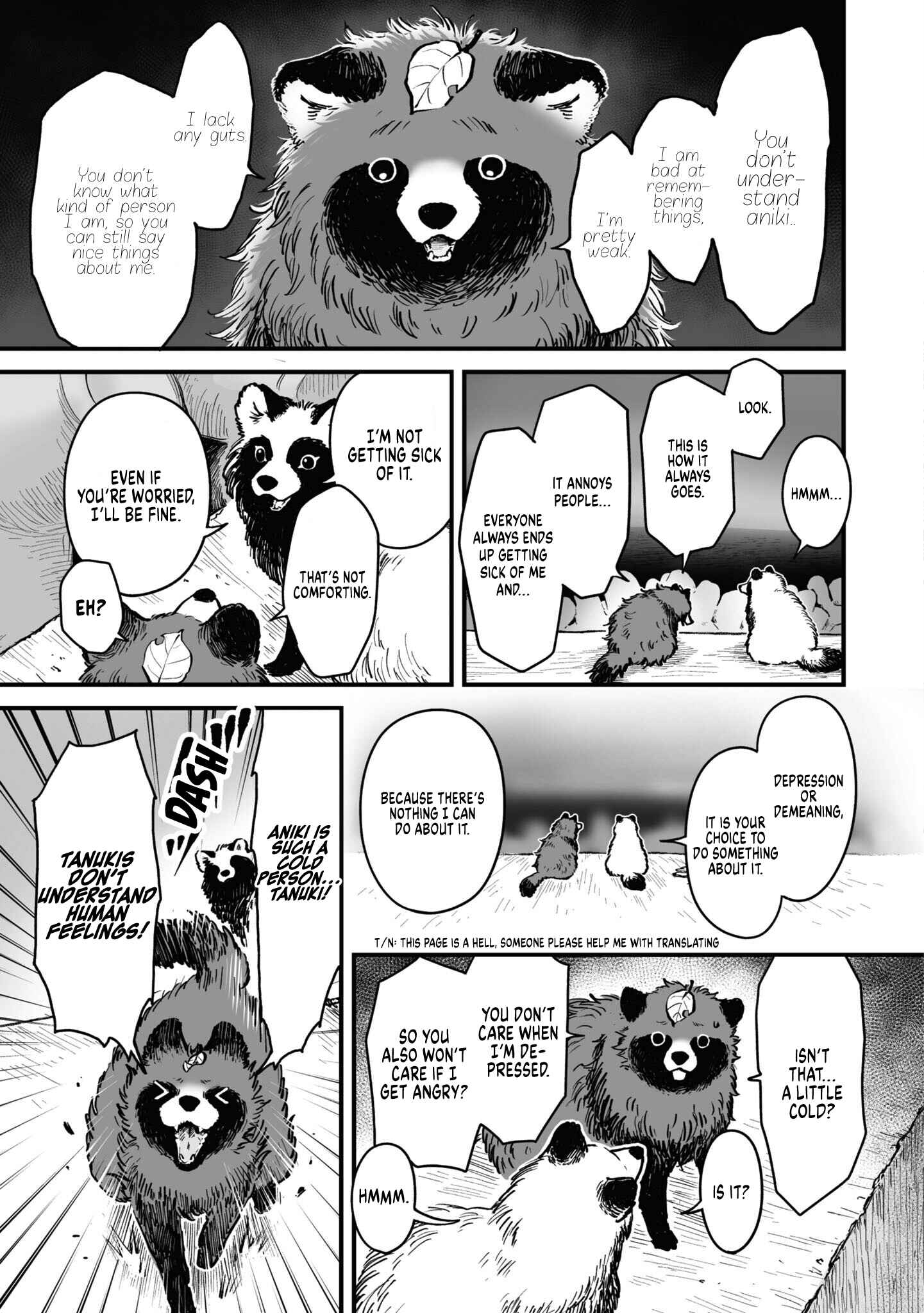 Page 6 Chapter 13 Omae, Tanuki ni Naranee ka?