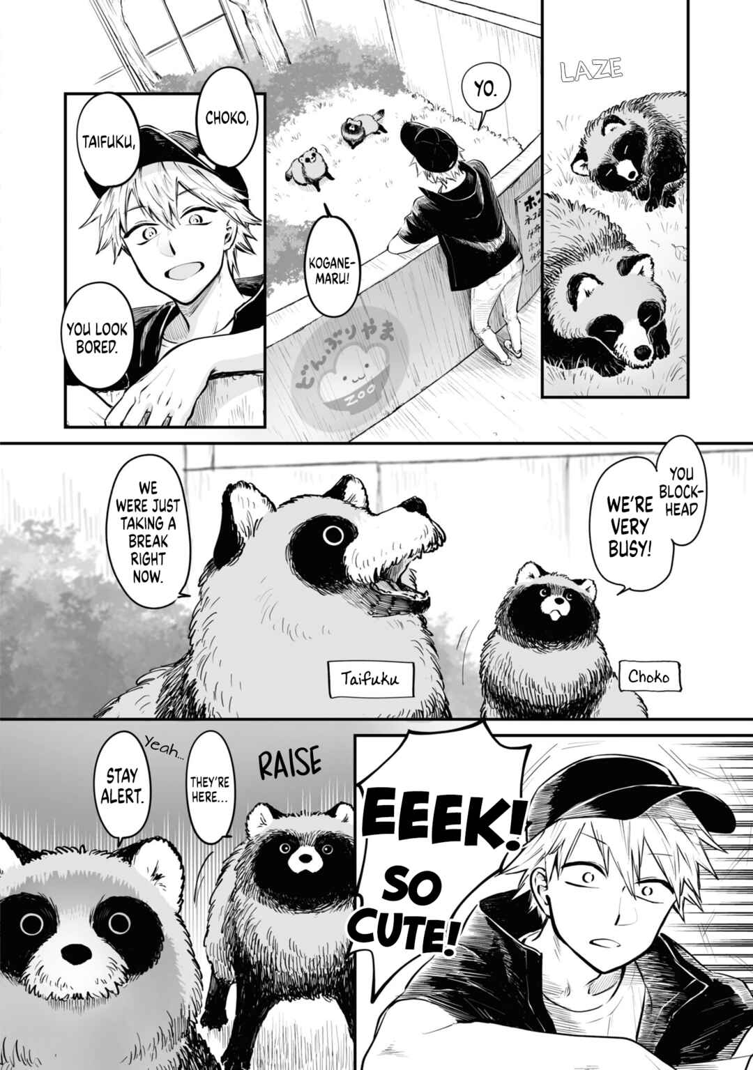 Page 2 Chapter 20 Omae, Tanuki ni Naranee ka?