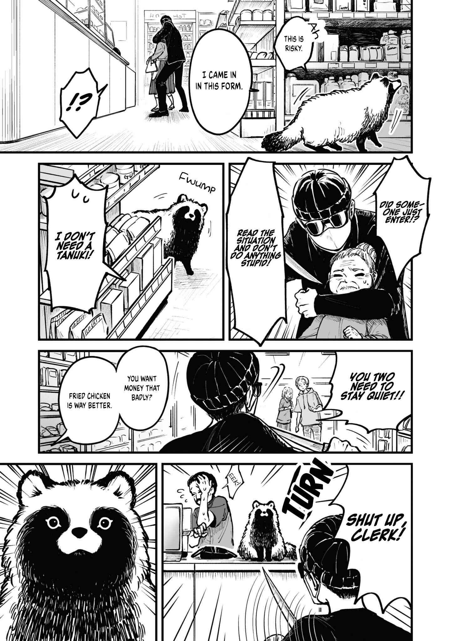Page 4 Chapter 11 Omae, Tanuki ni Naranee ka?