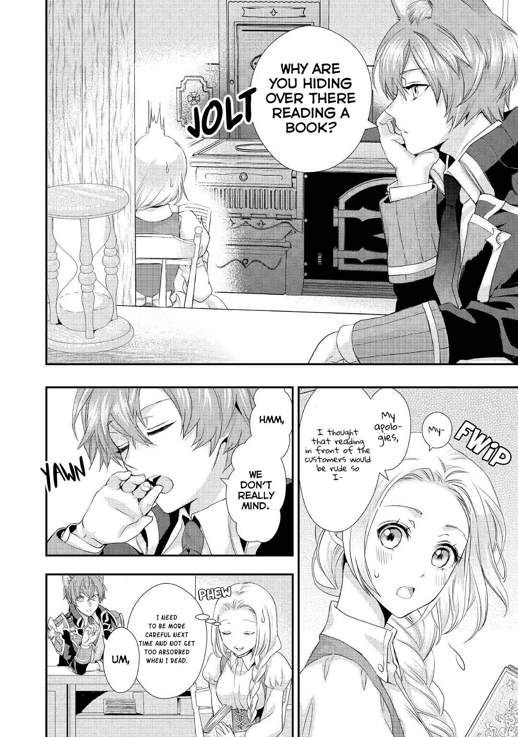 Page 4 Chapter 5 Reijou wa Mattari wo Goshomou.