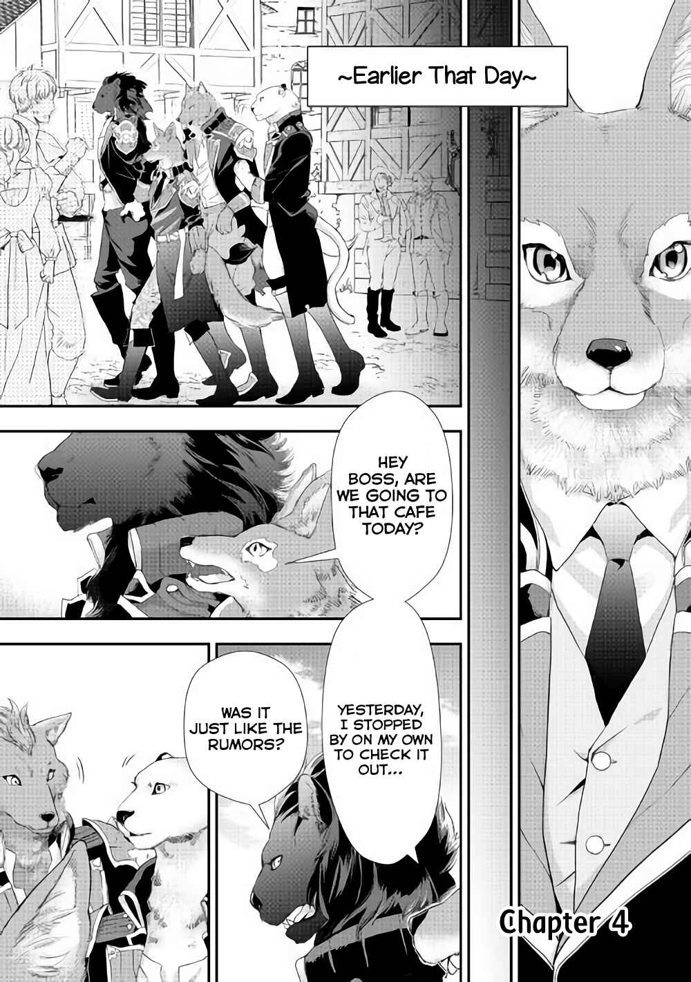 Page 1 Chapter 4 Reijou wa Mattari wo Goshomou.