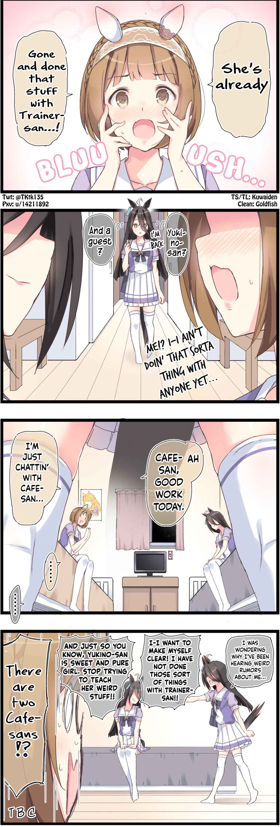 Page 1 Chapter 7 Uma Musume Pretty Derby - The Scenery of a Roommate (Doujinshi)