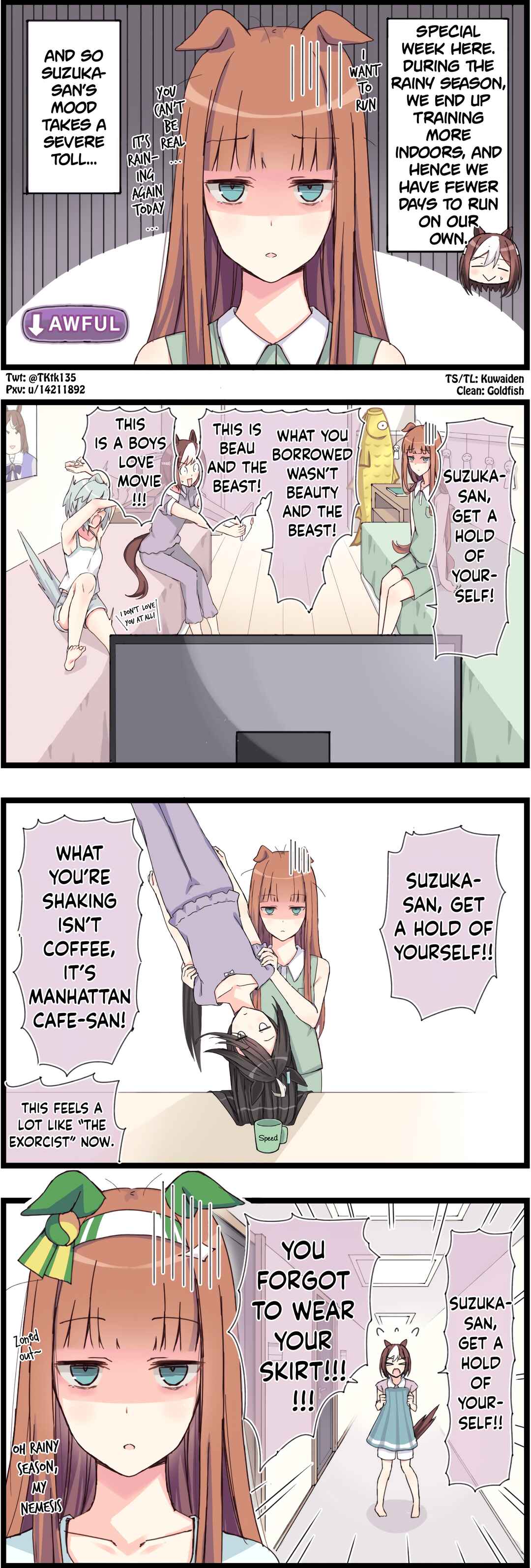 Page 1 Chapter 6 Uma Musume Pretty Derby - The Scenery of a Roommate (Doujinshi)