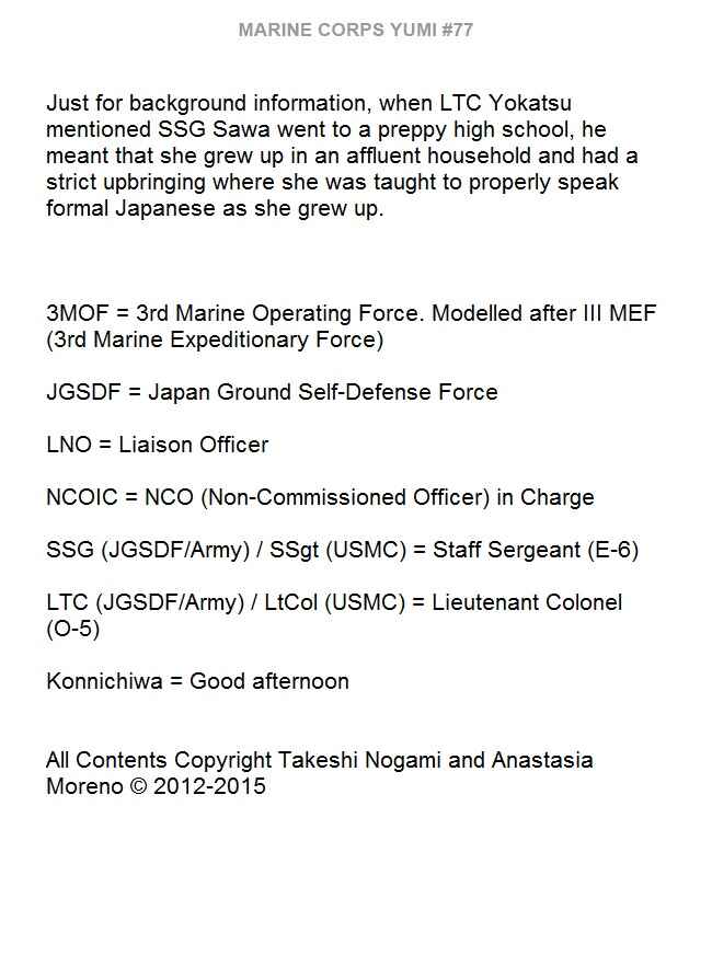 Page 5 Chapter 77 Marine Corps Yumi