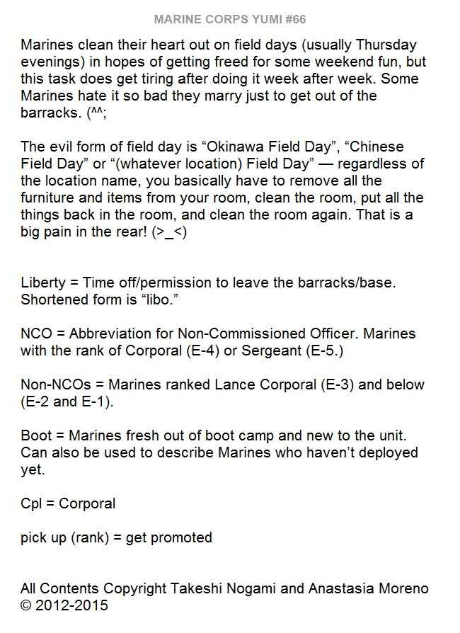 Page 5 Chapter 66 Marine Corps Yumi