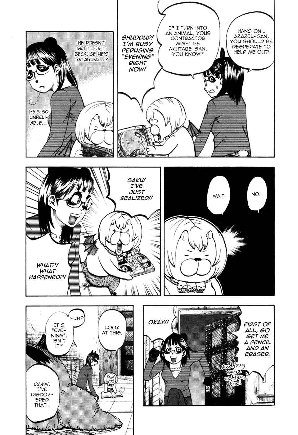 Page 13 Chapter 14 Theyre Calling For You, Mr. Azazel.