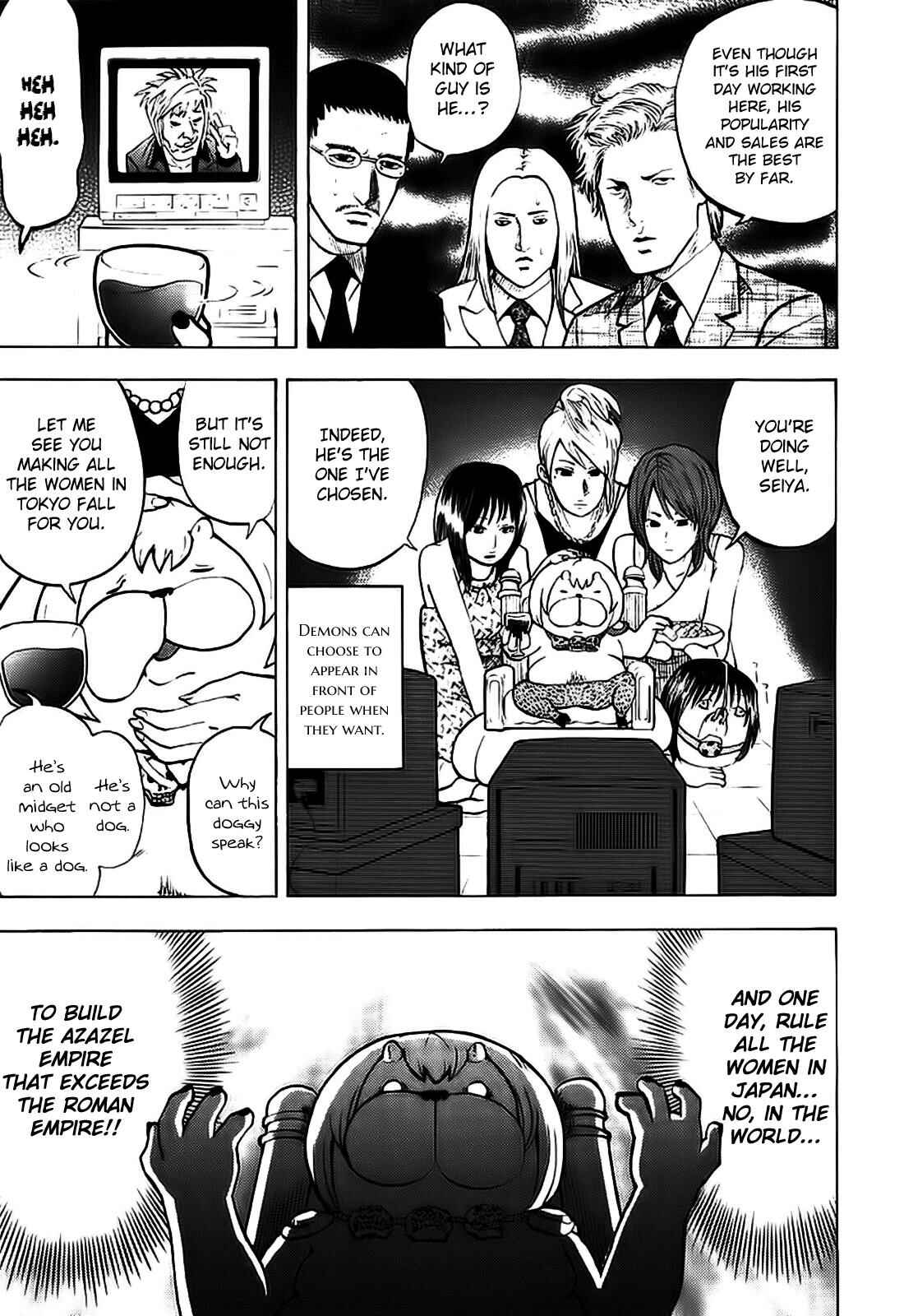 Page 9 Chapter 8 Theyre Calling For You, Mr. Azazel.