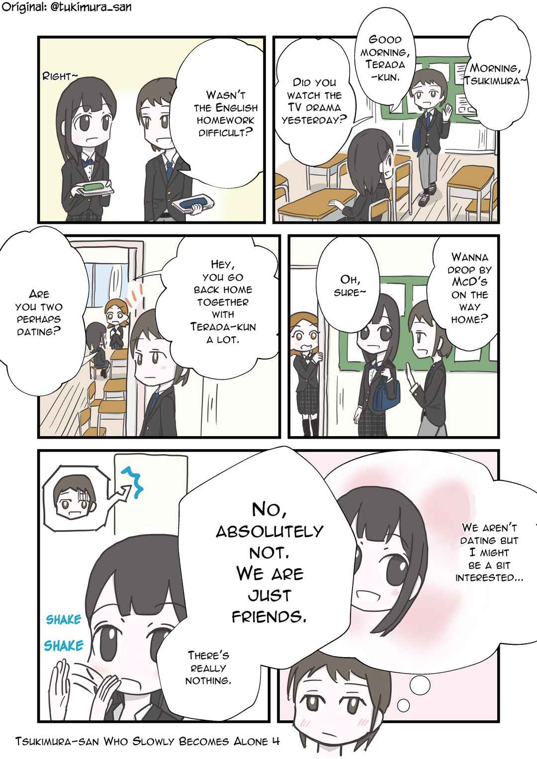 Page 1 Chapter 23 Tsukimura-san wa Hitori ga Ii