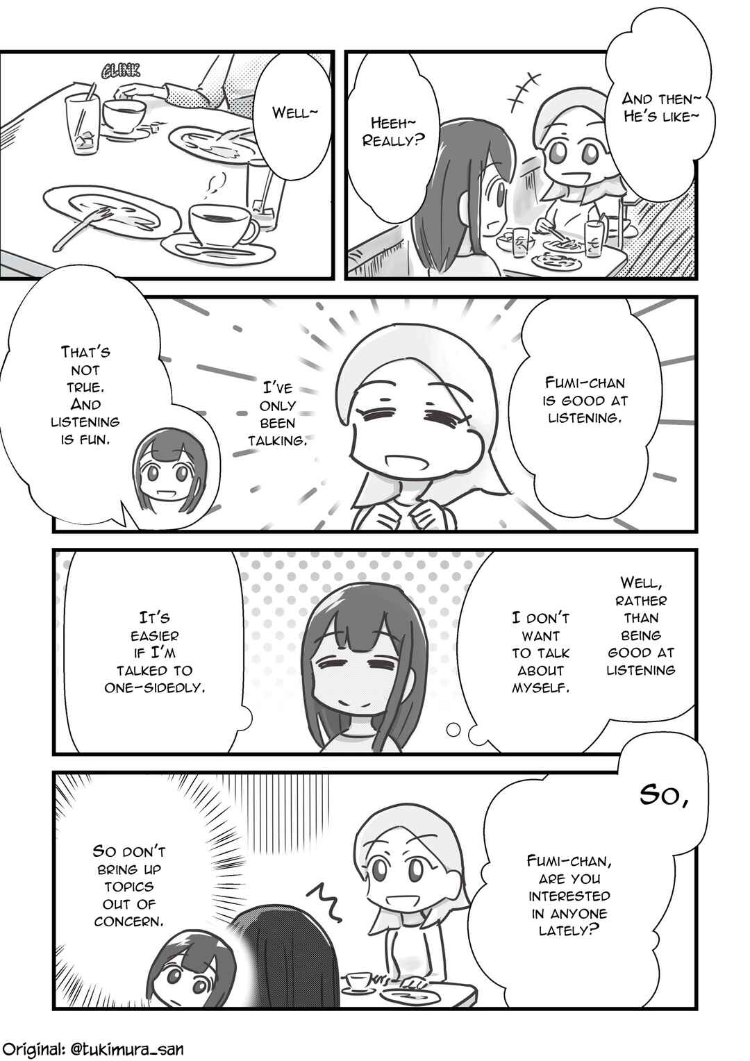 Page 1 Chapter 28 Tsukimura-san wa Hitori ga Ii
