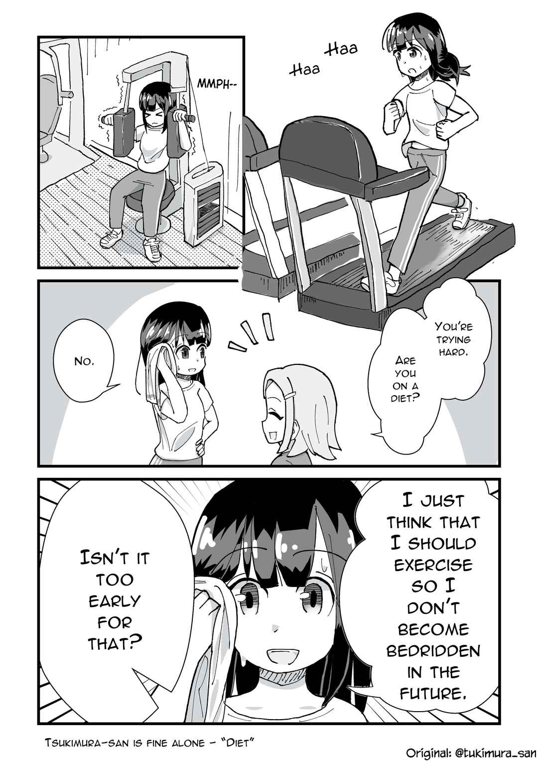 Page 1 Chapter 41 Tsukimura-san wa Hitori ga Ii