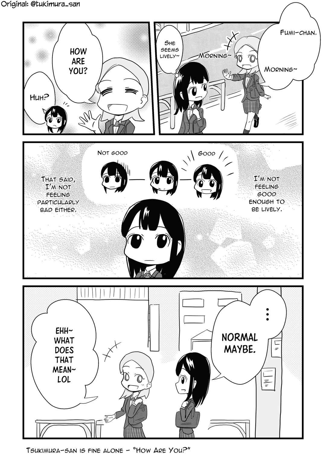 Page 1 Chapter 33 Tsukimura-san wa Hitori ga Ii
