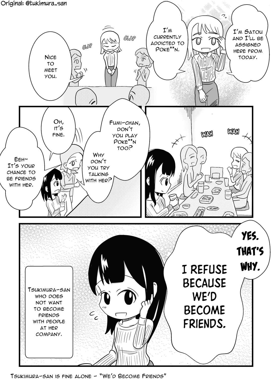 Page 1 Chapter 35 Tsukimura-san wa Hitori ga Ii