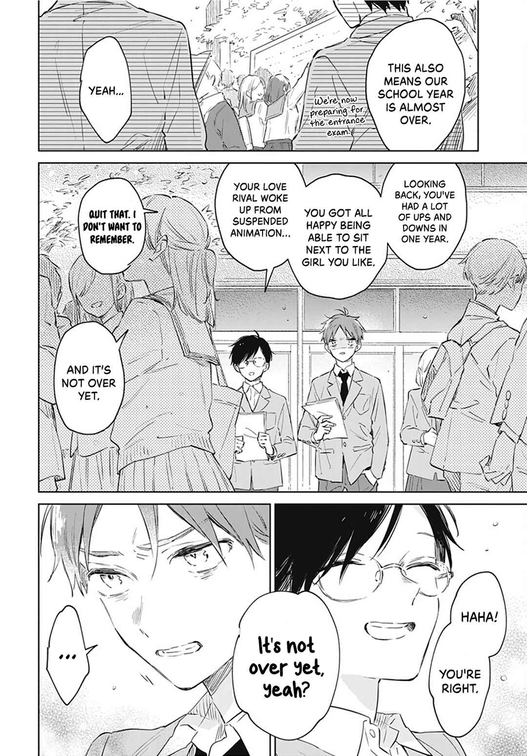 Page 12 Chapter 45 Kimi wa Haru ni Me o Samasu