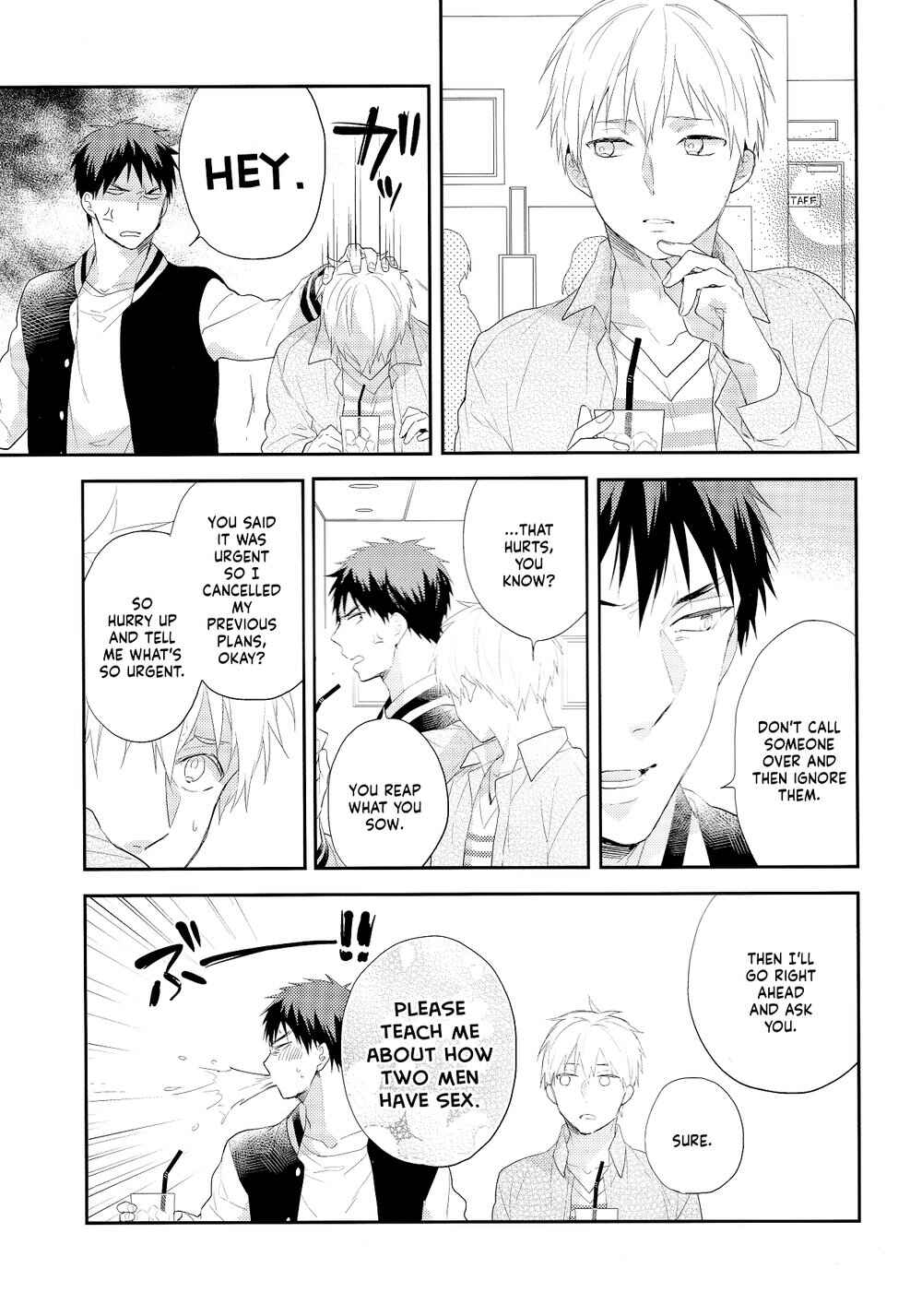 Page 12 Chapter Unknown_d133 Kuroko no Basket - Kimi ga Oshiete Kureta Koto (Doujinshi)