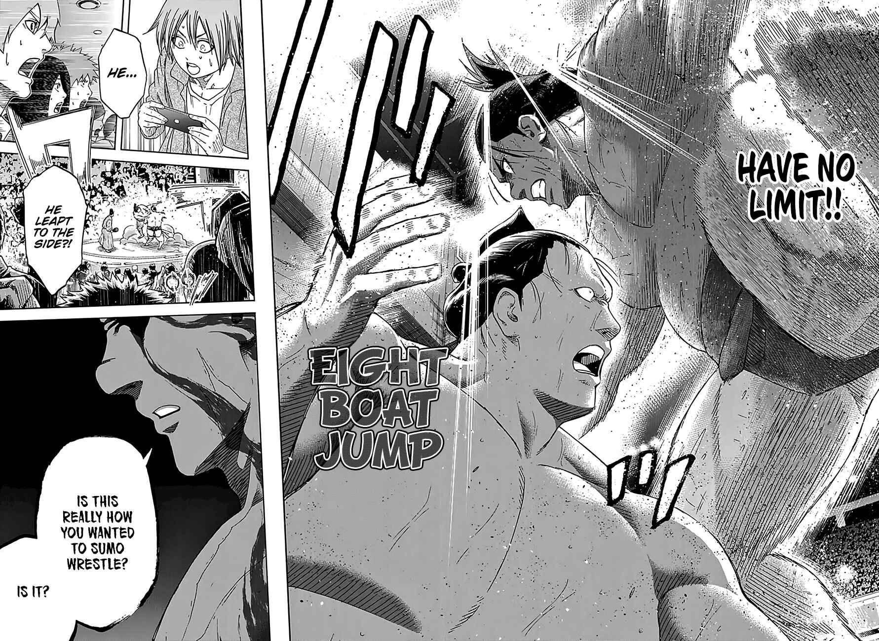 Page 8 Chapter 217 Hinomaru Sumo