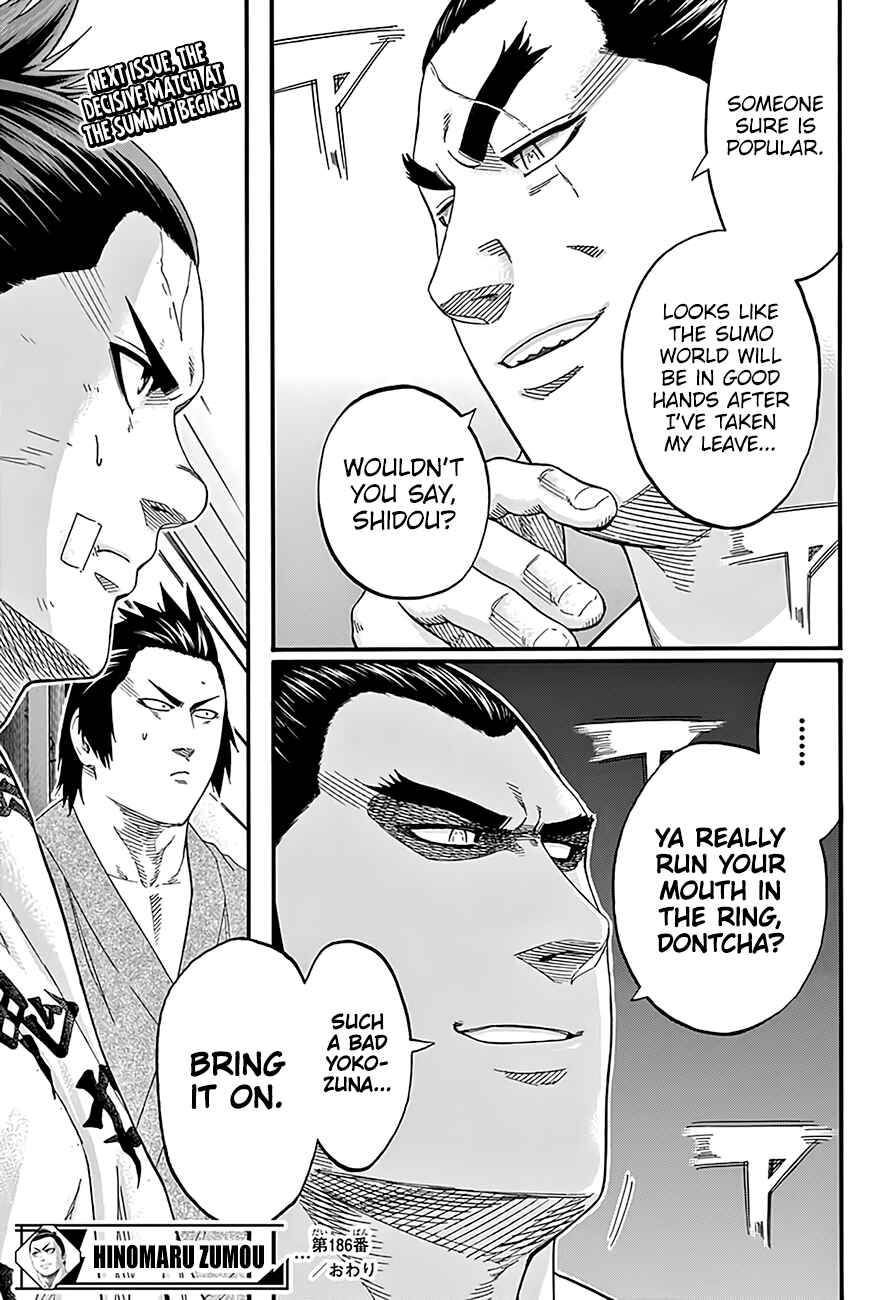 Page 20 Chapter 186 Hinomaru Sumo