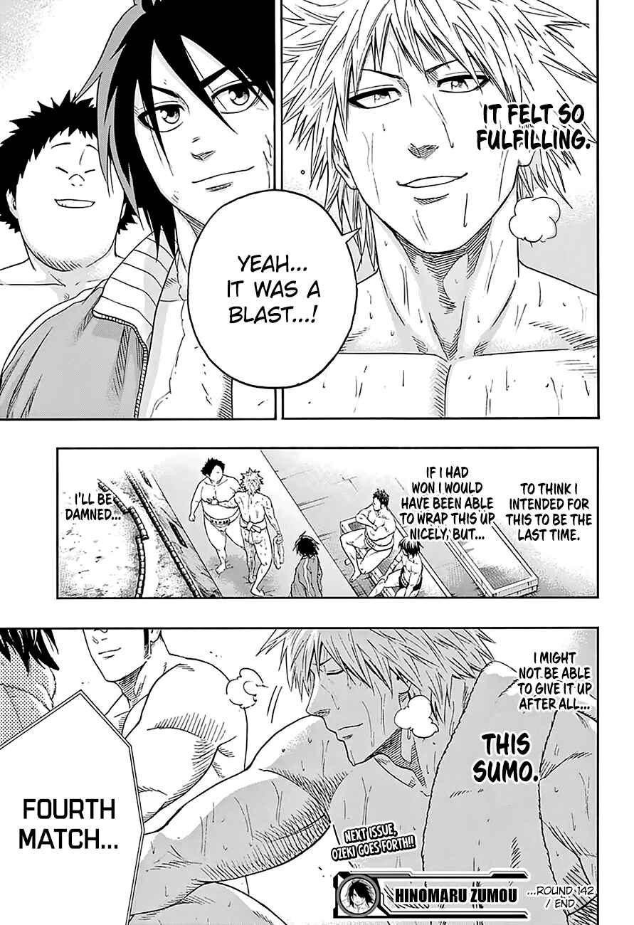 Page 19 Chapter 142 Hinomaru Sumo