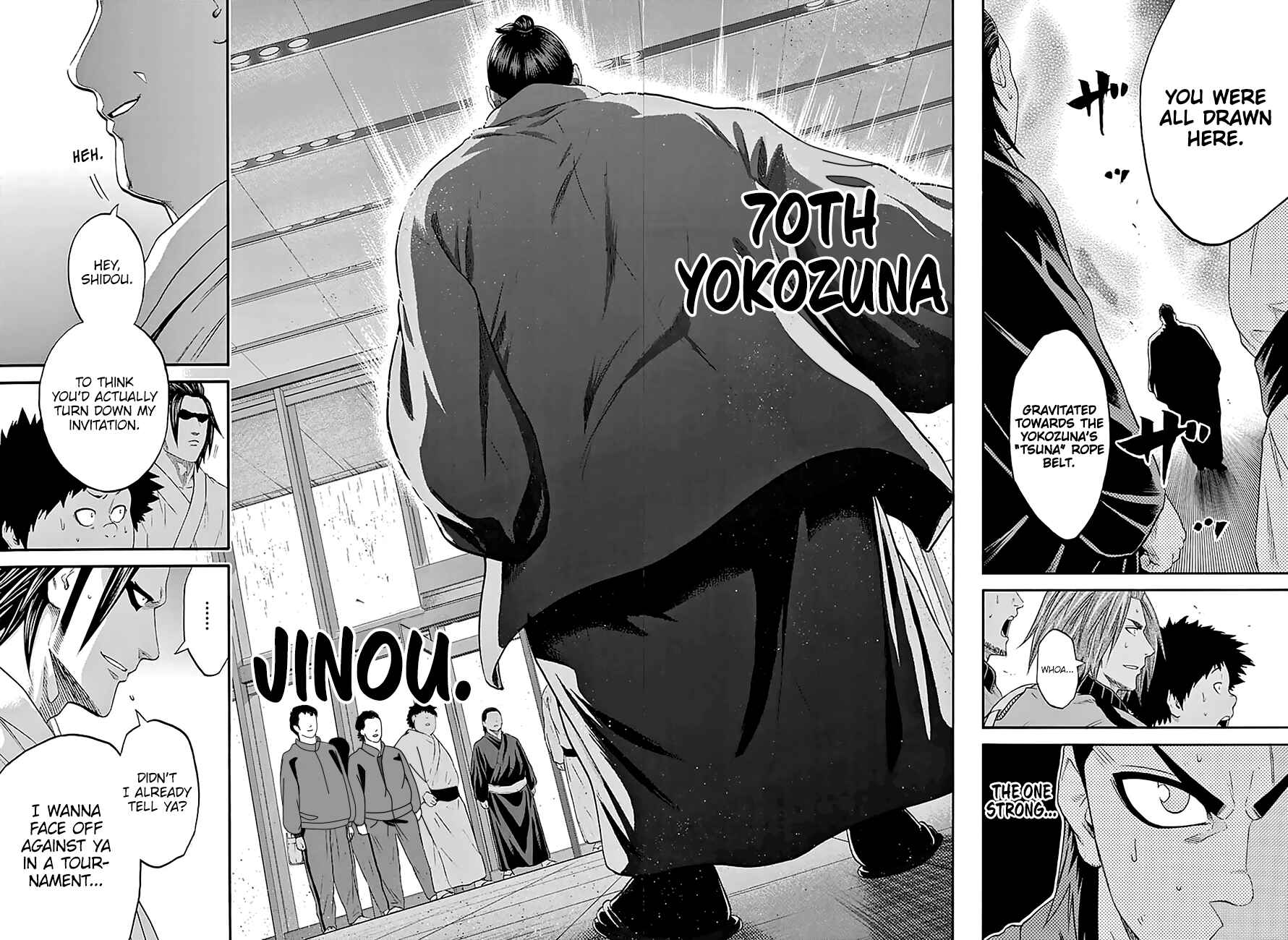 Page 13 Chapter 158 Hinomaru Sumo