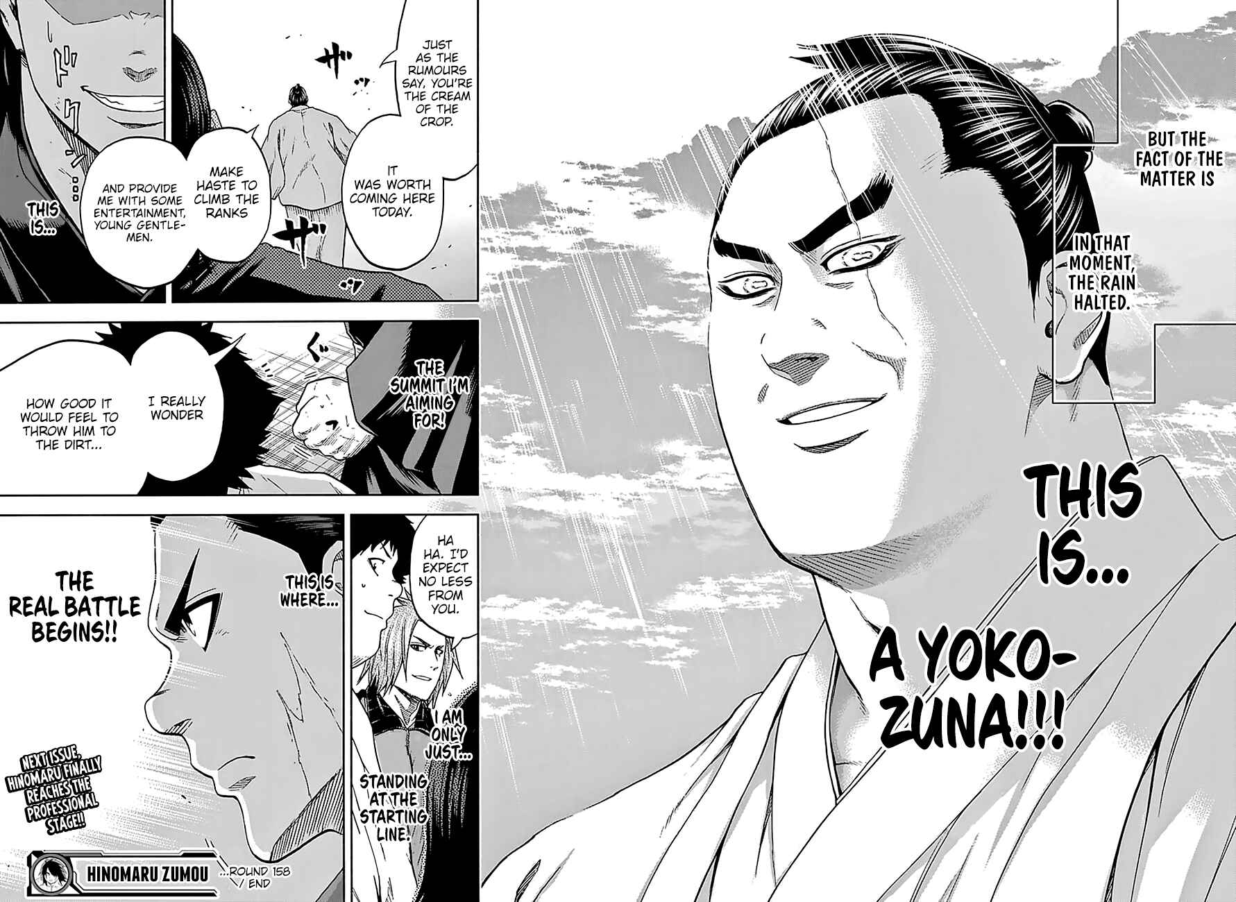 Page 18 Chapter 158 Hinomaru Sumo