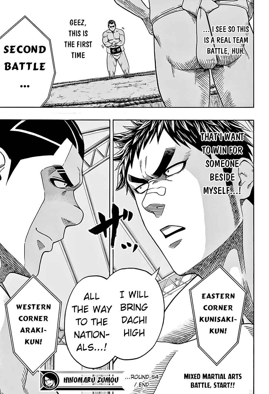 Page 20 Chapter 54 Hinomaru Sumo