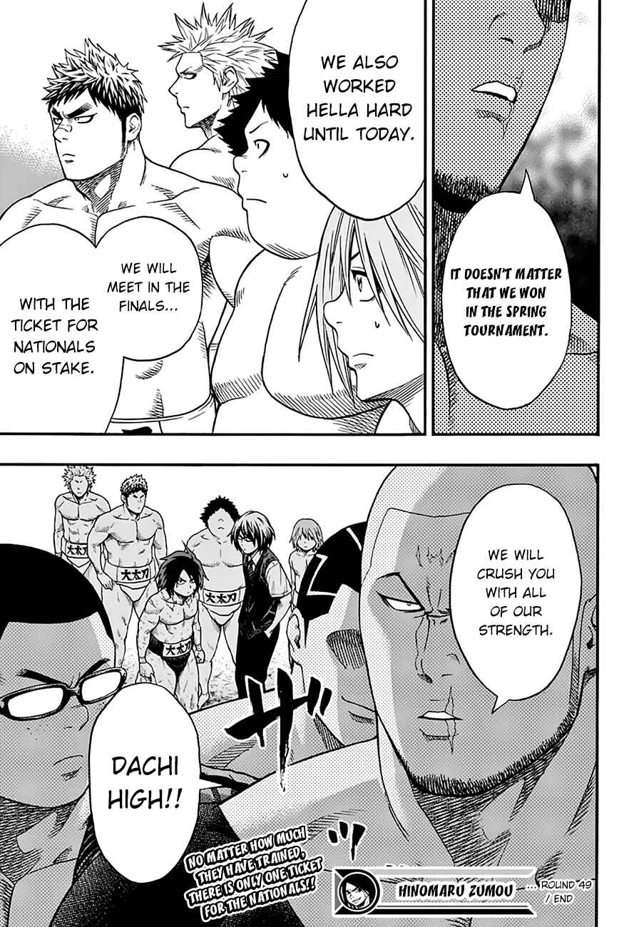 Page 20 Chapter 49 Hinomaru Sumo