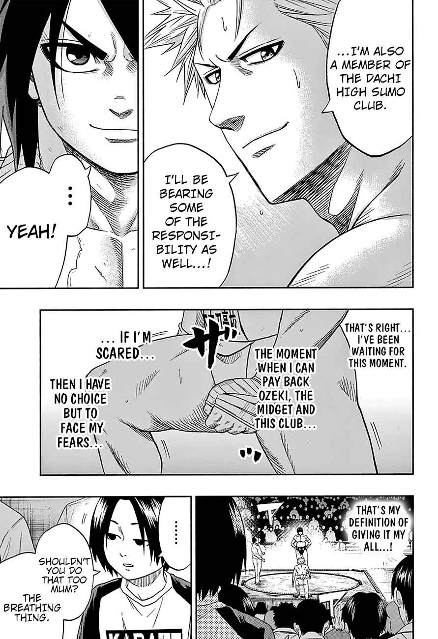 Page 18 Chapter 123 Hinomaru Sumo