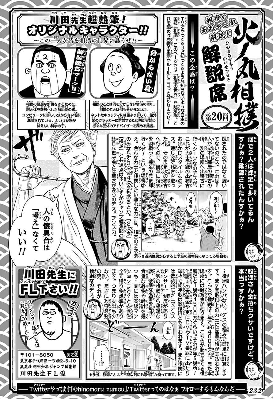 Page 4 Chapter 87 Hinomaru Sumo