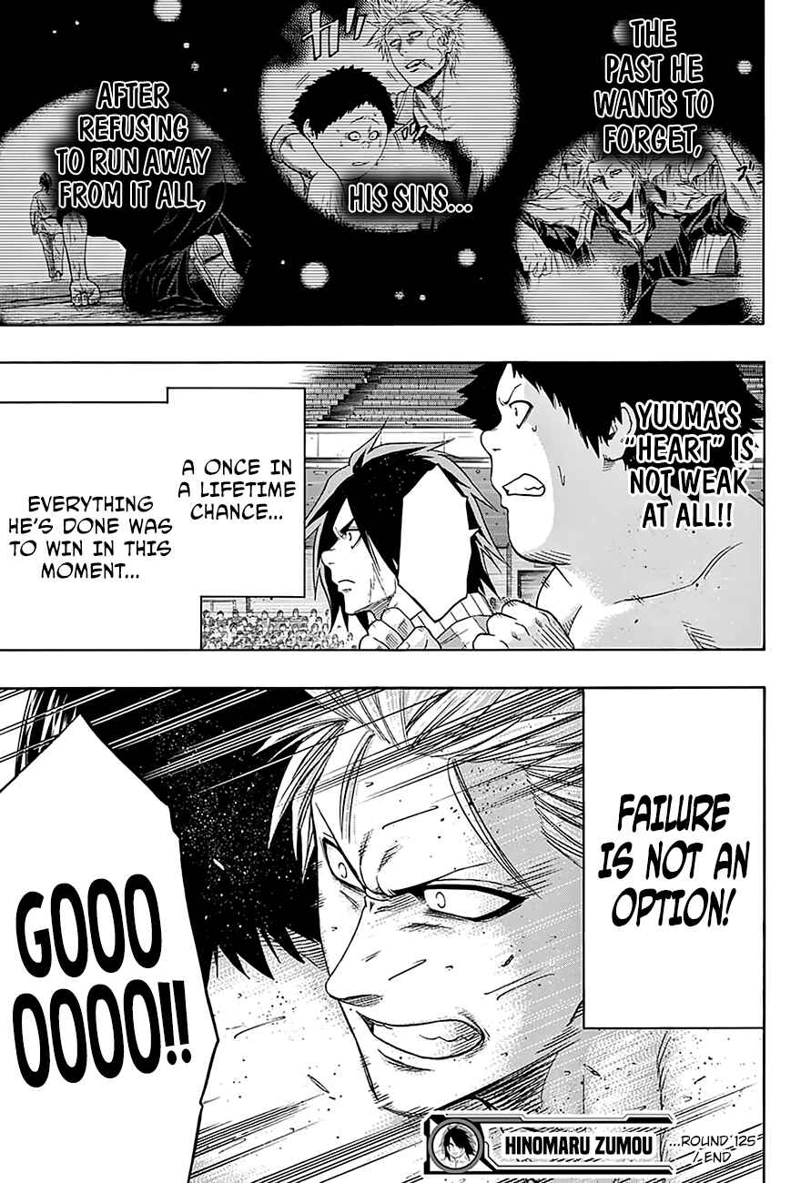 Page 19 Chapter 125 Hinomaru Sumo