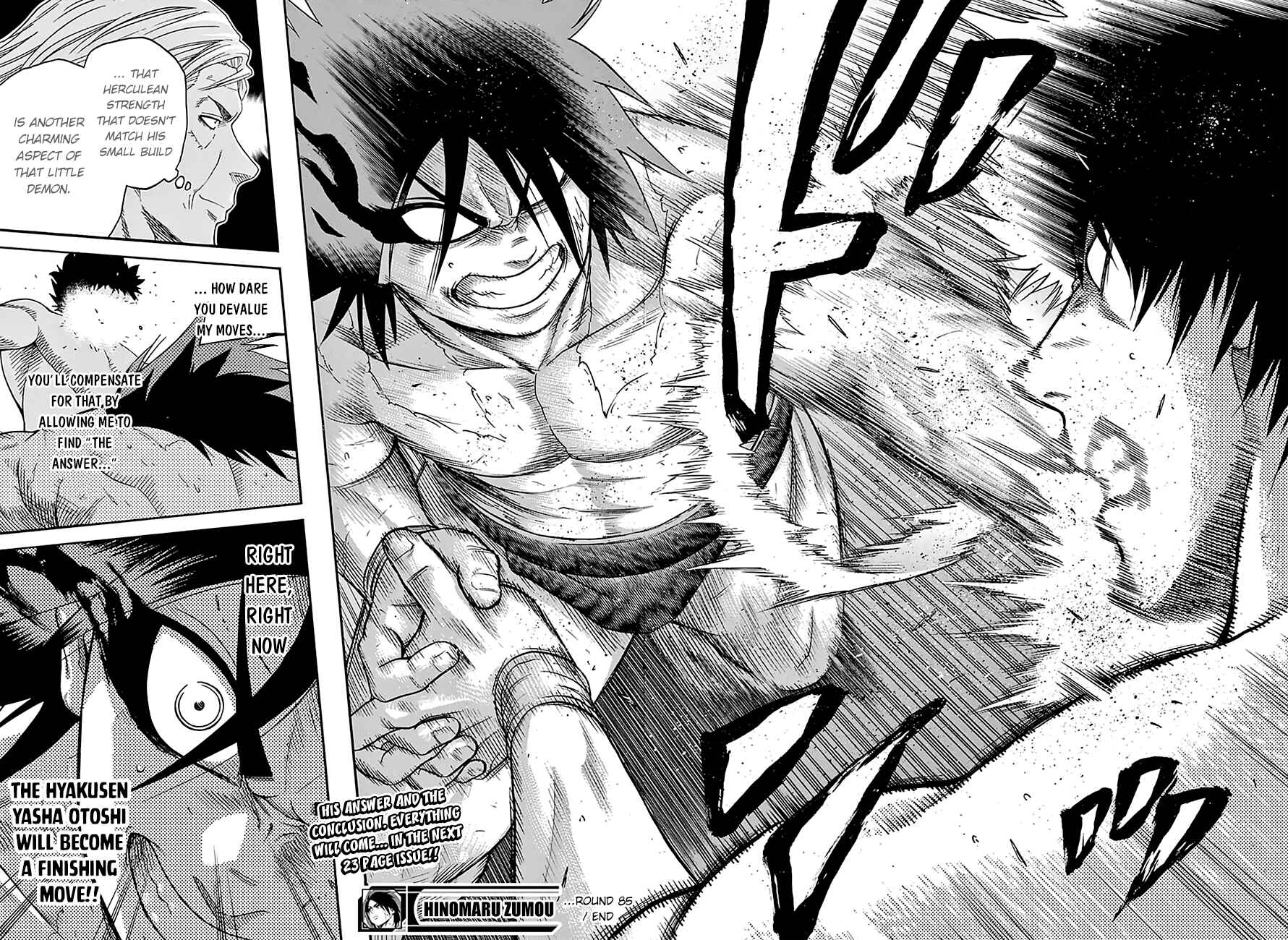 Page 21 Chapter 85 Hinomaru Sumo