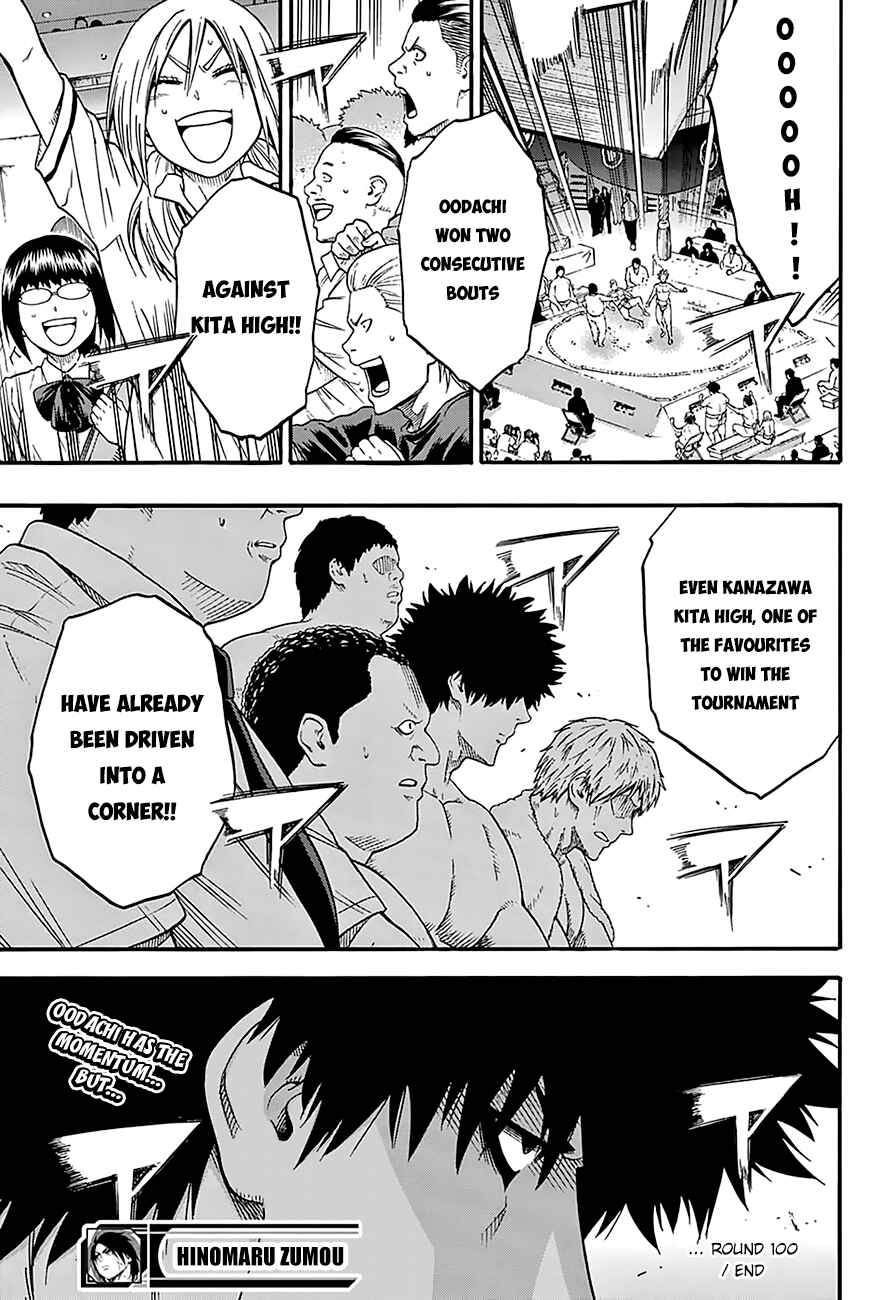 Page 20 Chapter 100 Hinomaru Sumo