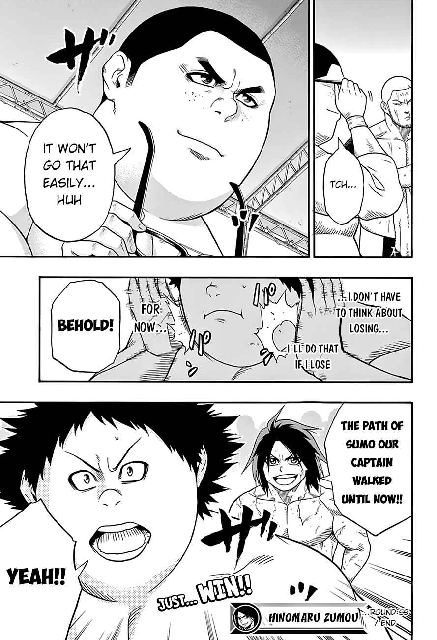 Page 19 Chapter 59 Hinomaru Sumo