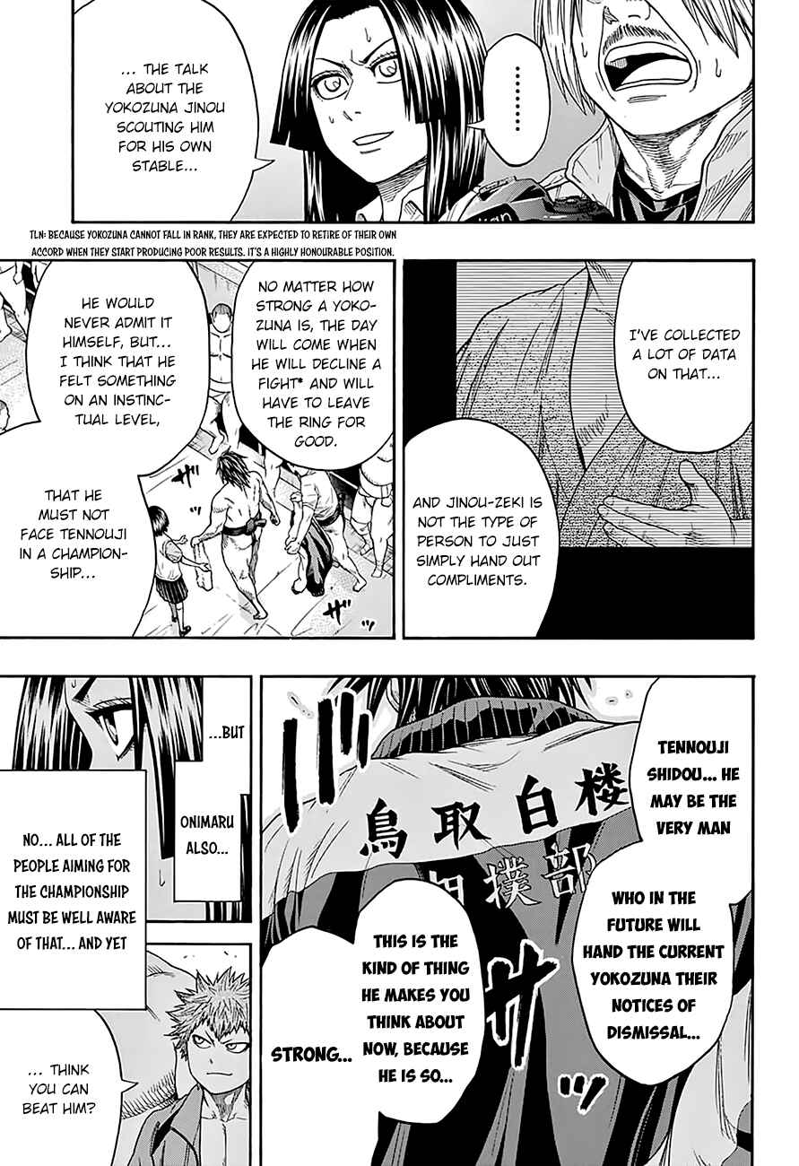 Page 16 Chapter 92 Hinomaru Sumo