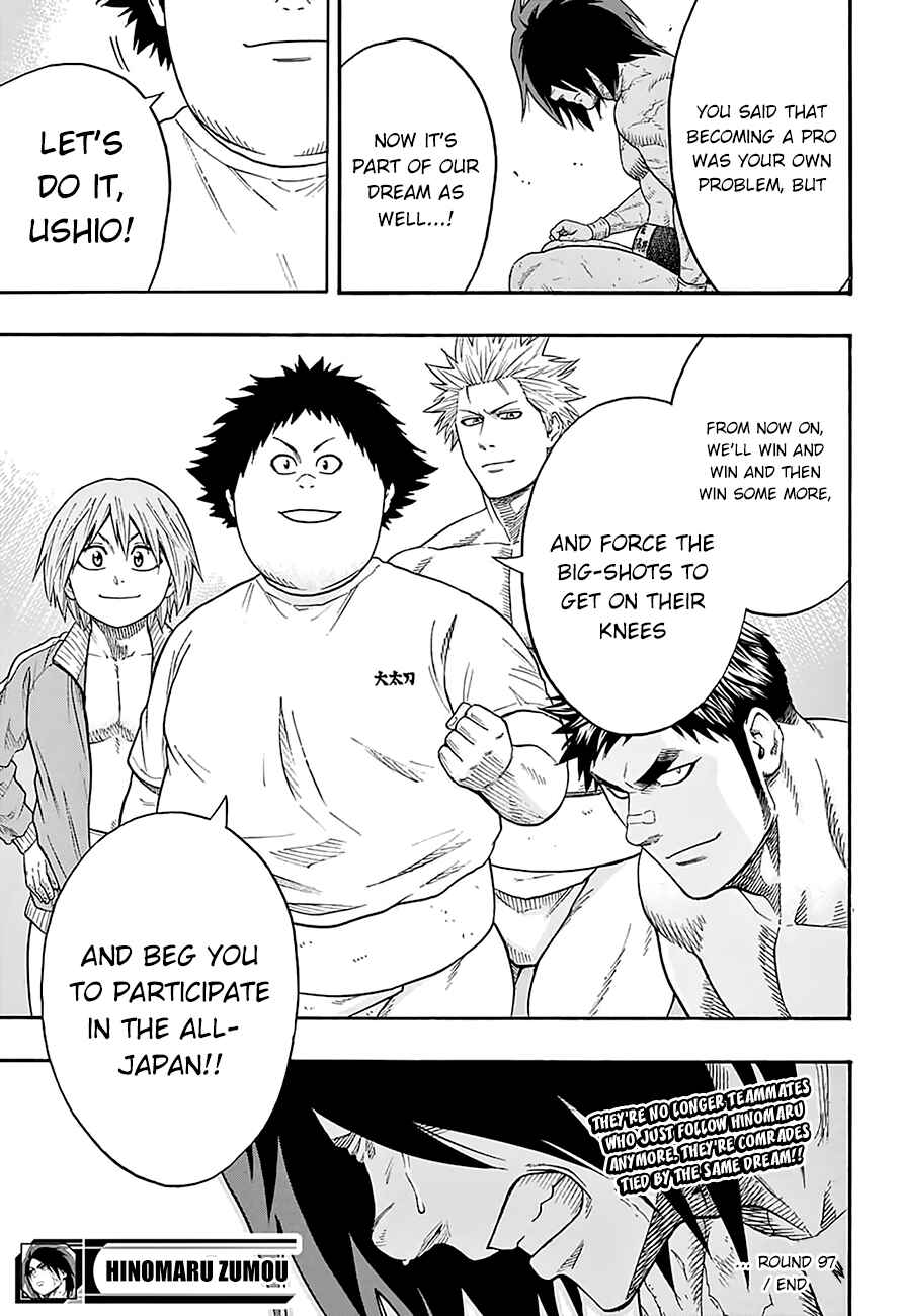 Page 21 Chapter 97 Hinomaru Sumo