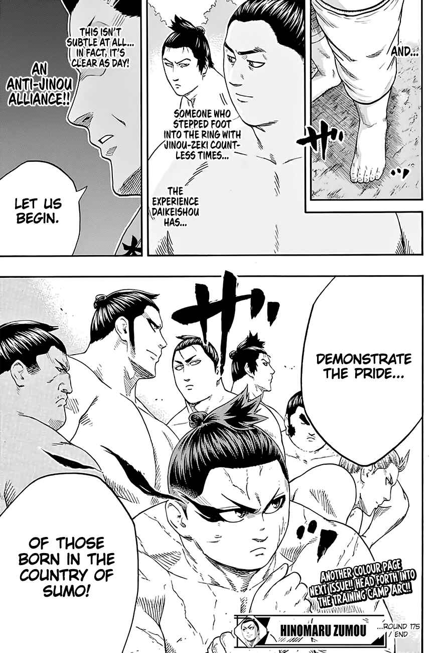 Page 20 Chapter 175 Hinomaru Sumo